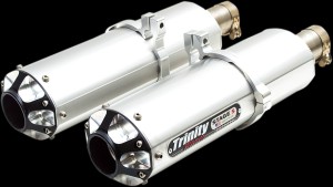 TRINITY RACING MUFFLER DL SO XPT BK