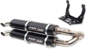 TRINITY RACING MUFFLER S/O CAN AM X3 BK