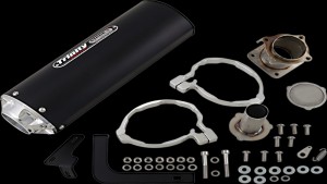 TRINITY RACING MUFFLER KRX 1000 BLACK