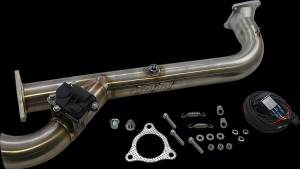TRINITY RACING HEADER RZR TURBO CUT OUT