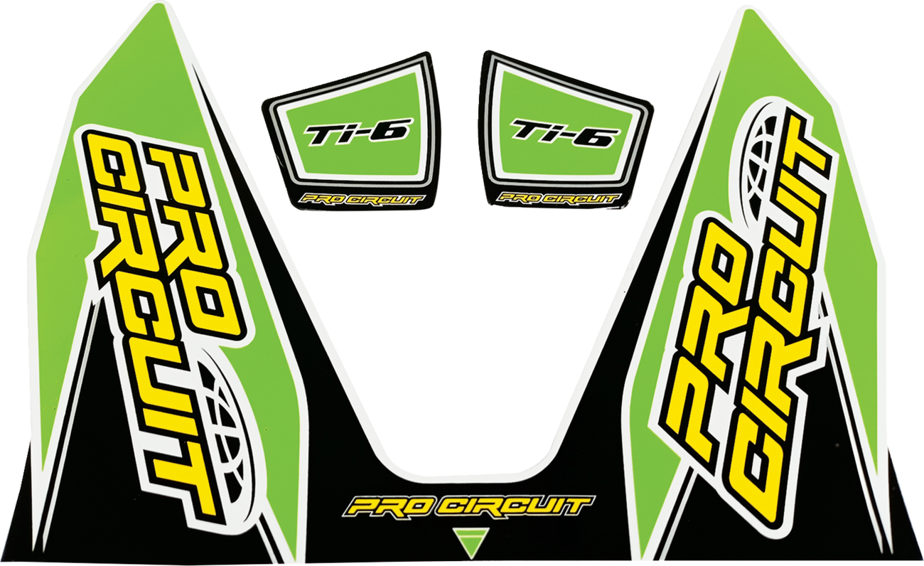 PRO CIRCUIT DECAL TI6 GREEN - Image 2