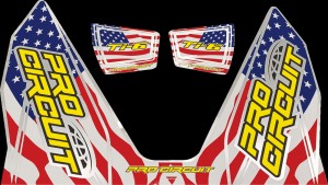 PRO CIRCUIT DECAL TI6 STARSANDSTRIPES