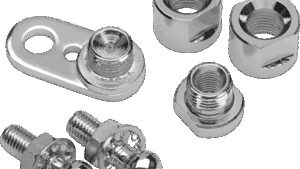 DRAG SPECIALTIES Turn Signal Swivel Kit - Chrome