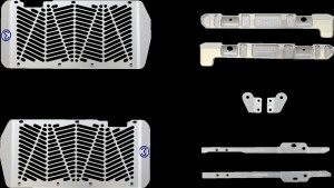 MOOSE OFFROAD BRACES RADIATOR HON