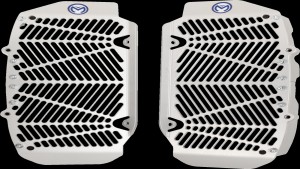 MOOSE OFFROAD RADIATOR GUARDS SILVER TRIUMPH MX