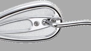 ARLEN NESS Mirror - Side View - Teardrop - Chrome - Right