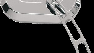 DRAG SPECIALTIES Mirror - Side View - Oval - Chrome - Left - Each