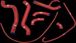 CV4 RADIATOR HOSE KIT HON BL