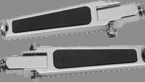 DRAG SPECIALTIES Bolt-On Footpegs - Rubber Inlay