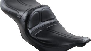 LE PERA Maverick Seat - without Backrest - Stitched - Black - FLH/FLT '02-'07