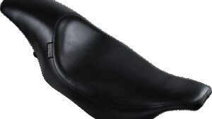 LE PERA Silhouette Full-Length Seat - Smooth - Black - FLH/FLT '02-'07