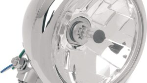 DRAG SPECIALTIES 5-3/4" Head Light - Clear Lens - Chrome
