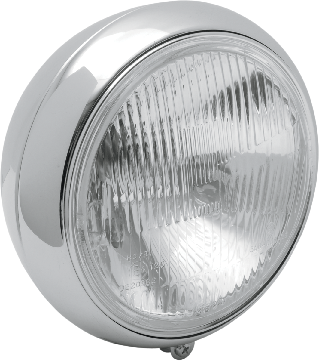 DRAG SPECIALTIES 7" Smooth Headlight - FLST - Chrome