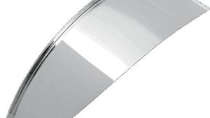 DRAG SPECIALTIES Visor for 7" Headlight - Chrome