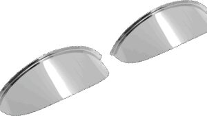 DRAG SPECIALTIES Visor for 4 1/2" Headlight - Chrome