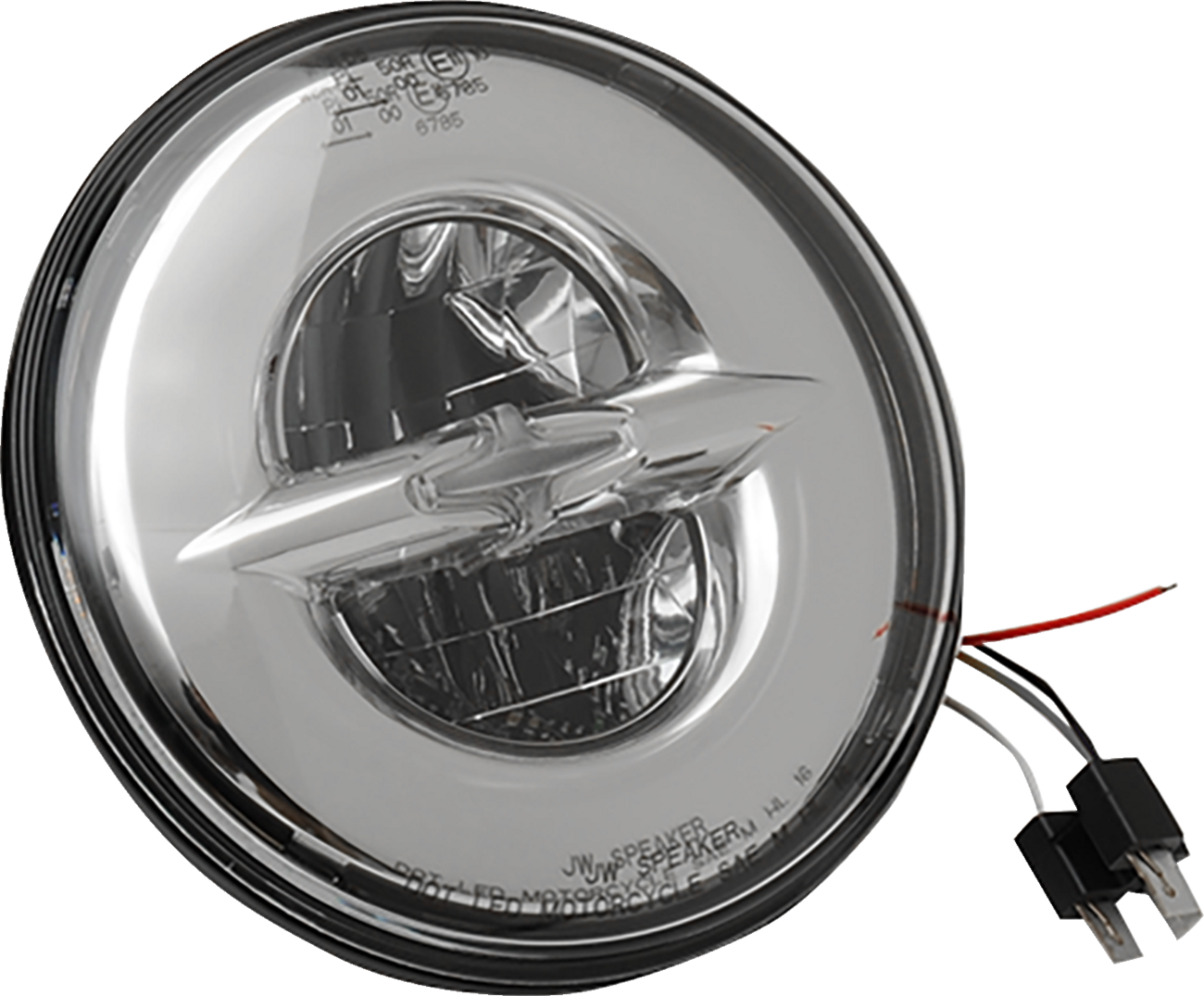 DRAG SPECIALTIES 5-3/4" Diamond Headlight - Image 2