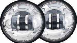RIVCO PRODUCTS Passing Lamp - LED - 4-1/2" - Chrome