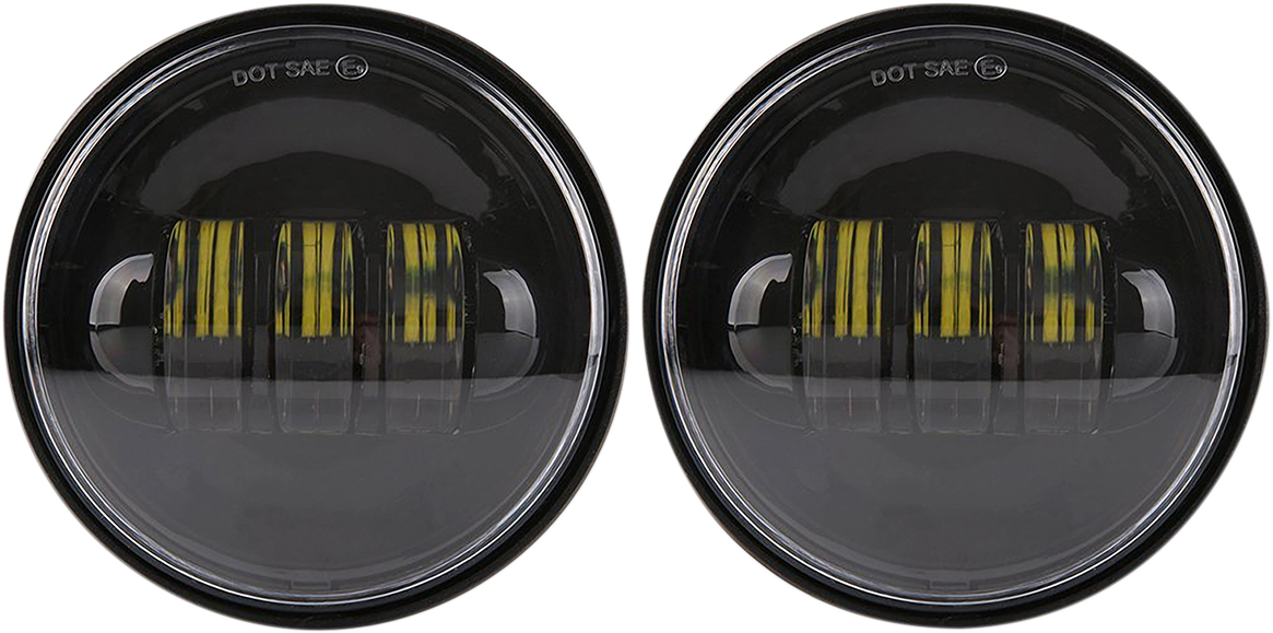 SHOW CHROME Driving Light Kit - 3-1/2" - Chrome - '99-'20 FLHT - Image 2