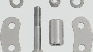 MEMPHIS SHADES Headlight Mount Extension Block - Chrome