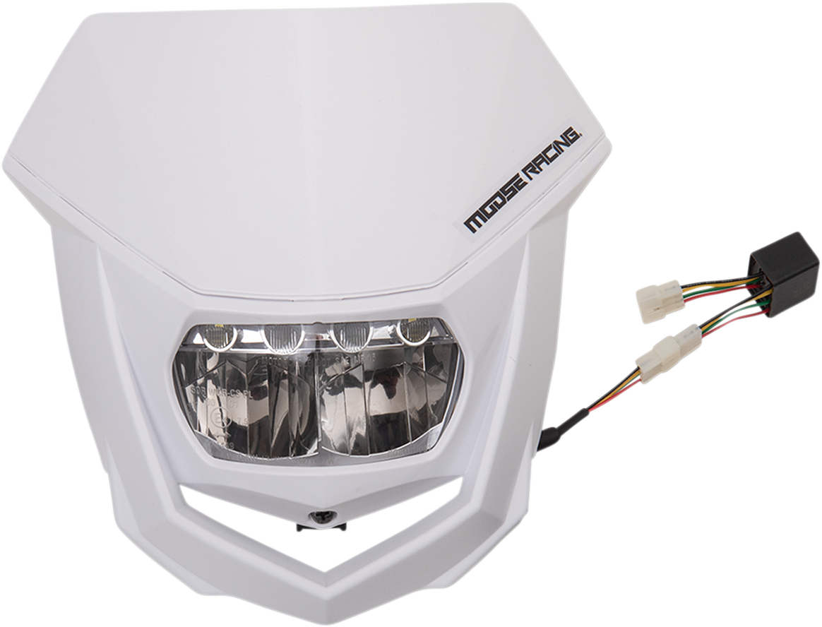 MOOSE OFFROAD Halo LED Headlight - White