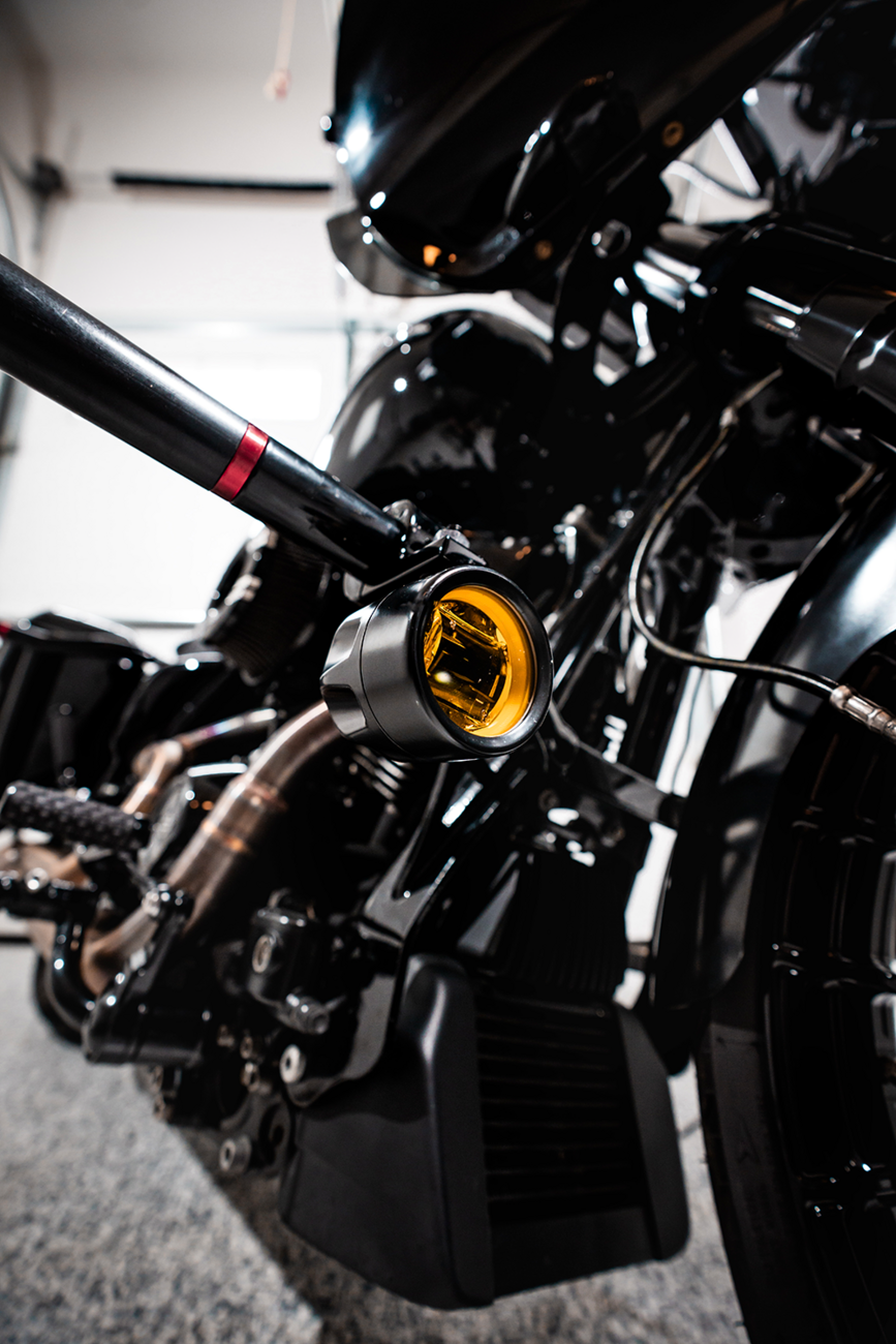 CUSTOM DYNAMICS LIGHT FOG BLK/ YELW UNIV - Image 2