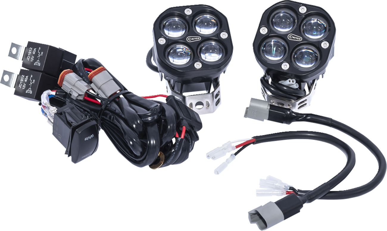 RIVCO PRODUCTS LED Pod Lights - Green