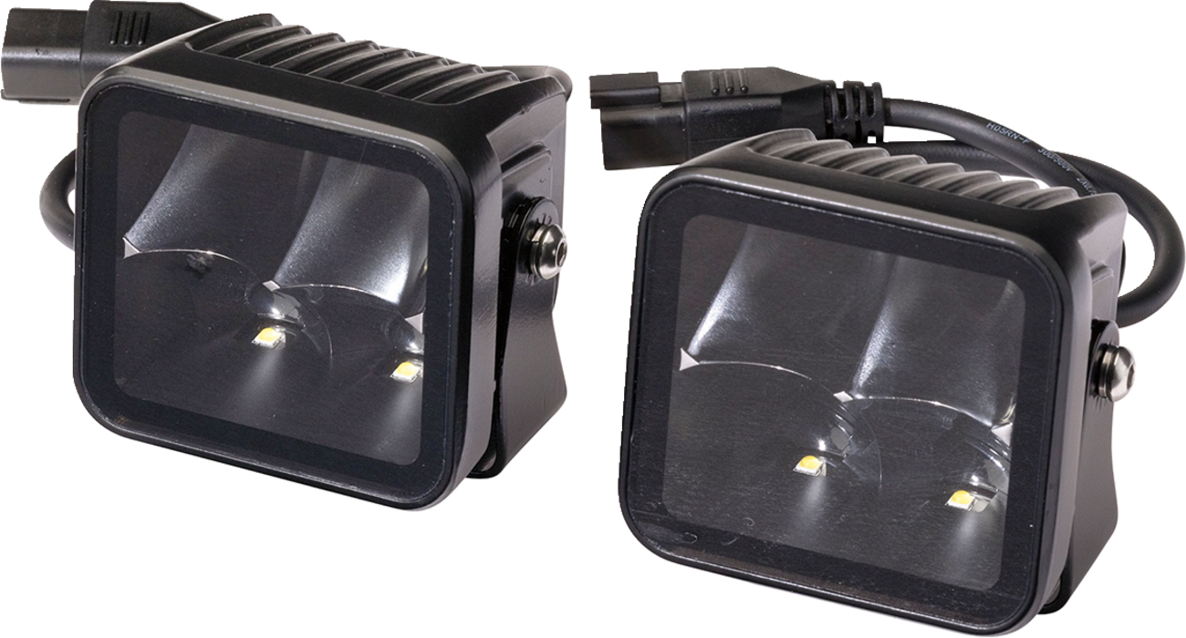 MOOSE OFFROAD LED Cube Light - 3" - Black