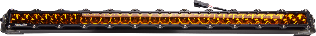 HERETIC Light Bar - 30" - Flood - Amber