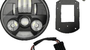 CUSTOM DYNAMICS ProBEAM® Headlight Kit - 5-3/4" - Black - FXLRST/FXRST