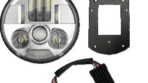 CUSTOM DYNAMICS ProBEAM® Headlight Kit - 5-3/4" - Chrome - FXLRST/FXRST