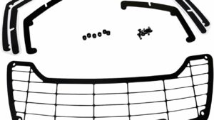 DRAG SPECIALTIES Headlight Guard - Black - Pan America