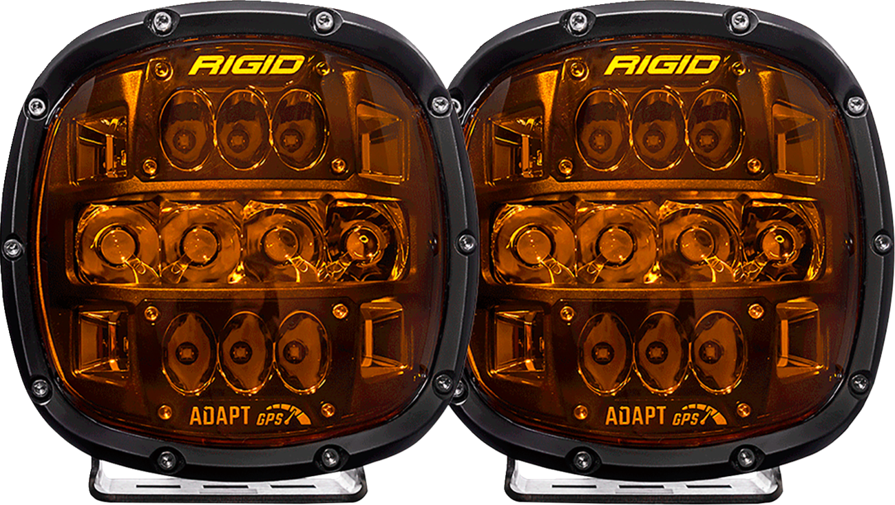 RIGID INDUSTRIES Adapt XP LED Light - Amber Lens - Pair