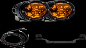 RIGID INDUSTRIES GRILL LIGHT KIT REVOLVE AMBER