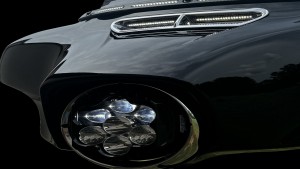 CUSTOM DYNAMICS HEADLIGHT SHARK DEMON LED  94-23 FLH