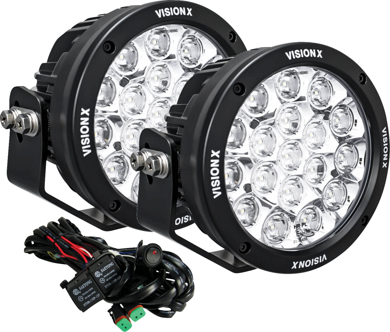 Vision X Light Cannon - CG2 - 6-3/4" - Multi LED - Clear Lens