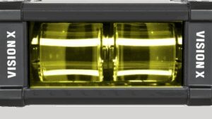 Vision X Light Bar - XPL - 5" - Selective Yellow Lens - LED