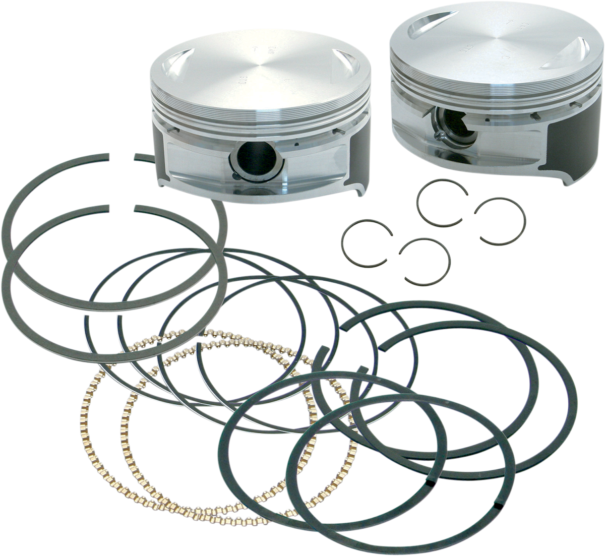 S&S CYCLE +.005"PISTONS 106"KIT - Image 2