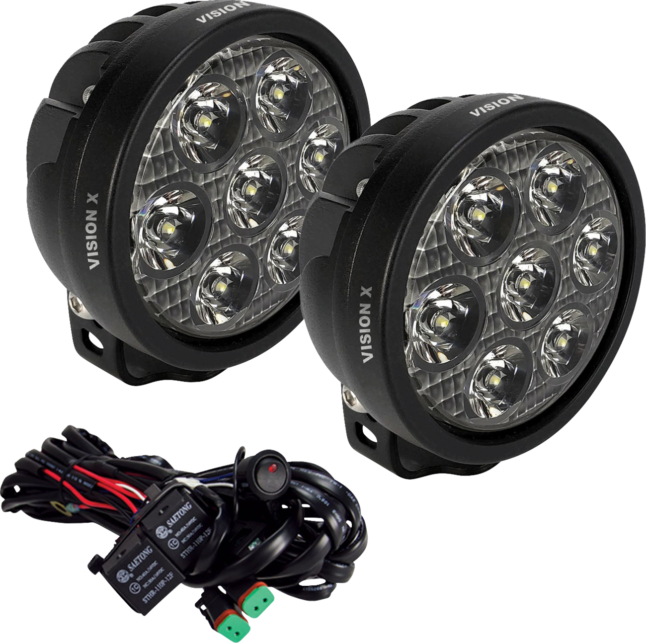 CUSTOM DYNAMICS Fog Light - Chrome - Clear Lens - Image 2