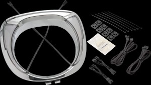 CIRO BEZEL HEADLIGHT FANG CHIEFTAIN CHROME