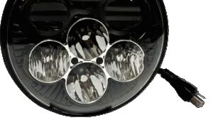 CUSTOM DYNAMICS Headlight - Shark Demon® - LED - Color Changing