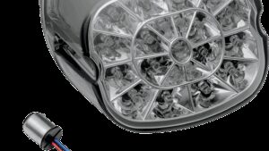 DRAG SPECIALTIES Taillight - Smoke - Top Tag