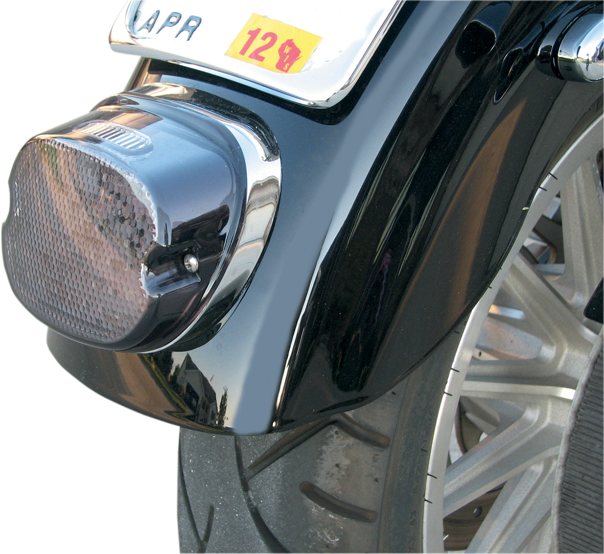 DRAG SPECIALTIES Taillight - Top Tag Light - Smoke