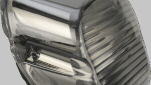 DRAG SPECIALTIES Laydown Taillight Lens - Smoke