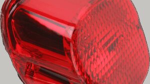 DRAG SPECIALTIES Taillight Lens - Bottom Tag Window - Red