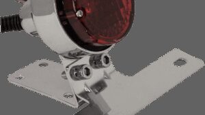 EMGO Taillight/License Plate Mount - Chrome