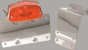 EMGO Taillight License Plate Bracket - Red Lens
