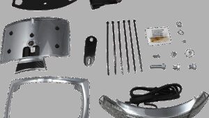 CIRO Taillight/License Plate Holder - Chrome