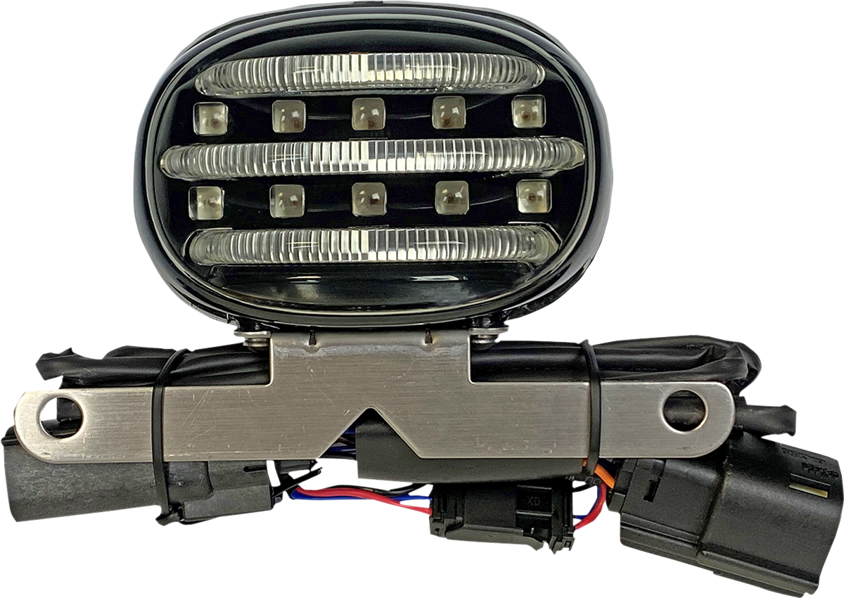 DRAG SPECIALTIES Taillight - Top Tag Light - Smoke - Image 2