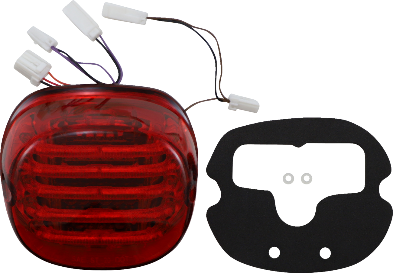 CUSTOM DYNAMICS Taillight/Turn Signal - Red Lens