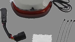 CIRO Taillight - Red Lens - Chrome